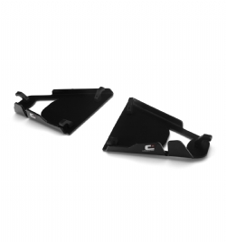 Protectores de brazos de dirección DTC Crosspro Suzuki LT-Z 400 03-14 negro