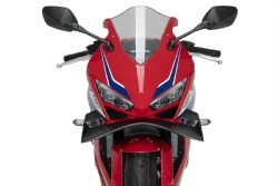 Alerón frontal GP Puig 22661J Honda CBR650R 2024-2025 Negro mate