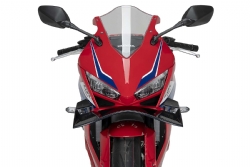 Alerón frontal GP Puig 22661N Honda CBR650R 2024-2025 Negro
