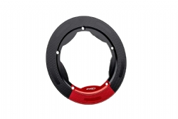 Aro embellecedor corona 2 piezas Puig 22693R Yamaha TMAX 560 Rojo