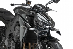 Alerones Downforce Naked Puig 22782N Kawasaki Z1100 2025 Negro