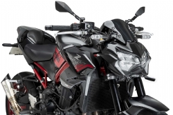Alerones D12 Puig 22901C Kawasaki Z900 2020-2024 Símil carbono