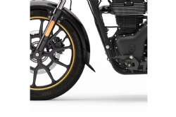Faldón guardabarros del. Puig 22980N Royal Enfield Meteor Negro