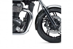 Faldón guardabarros delantero Puig 22985N Triumph Thunderbird Negro