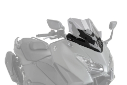 Tapas frontales Puig 22800N Yamaha T-Max 560 20252-2026 Negro