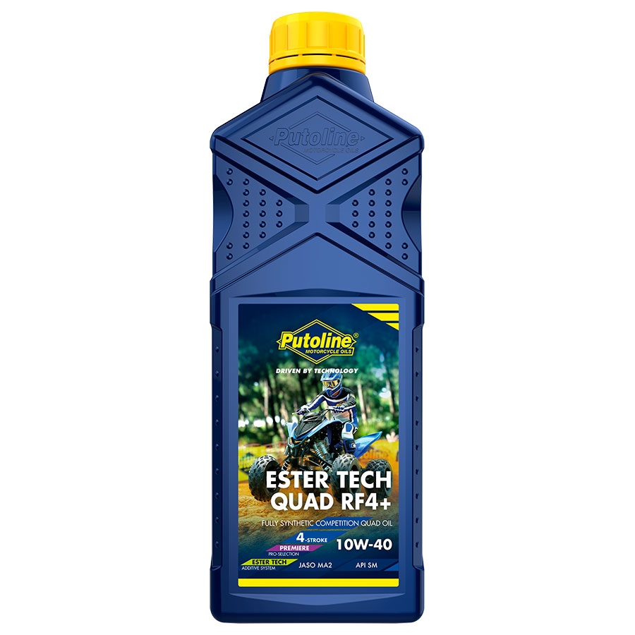 Aceite Putoline Ester Tech Quad RF4+ 10W-40 1 litro