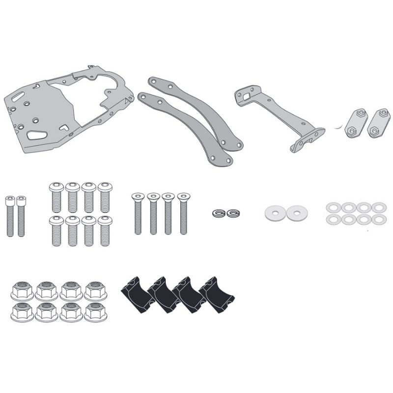 Adaptador Givi SR9055 Royal Enfield Scram 411