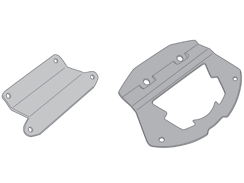 Adaptador posterior Givi SR9253 Voge Valico 500 DS 2020-2021
