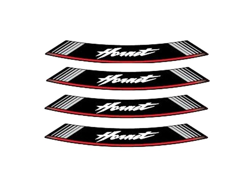 ADHESIVO LLANTA PUIG LOGO HORNET PLATA REF: 5526P.