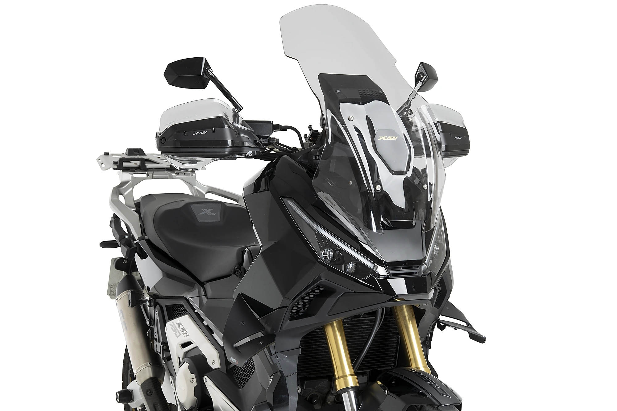 Alerones Puig D12 22604J Honda X-ADV 2025 Negro Mate