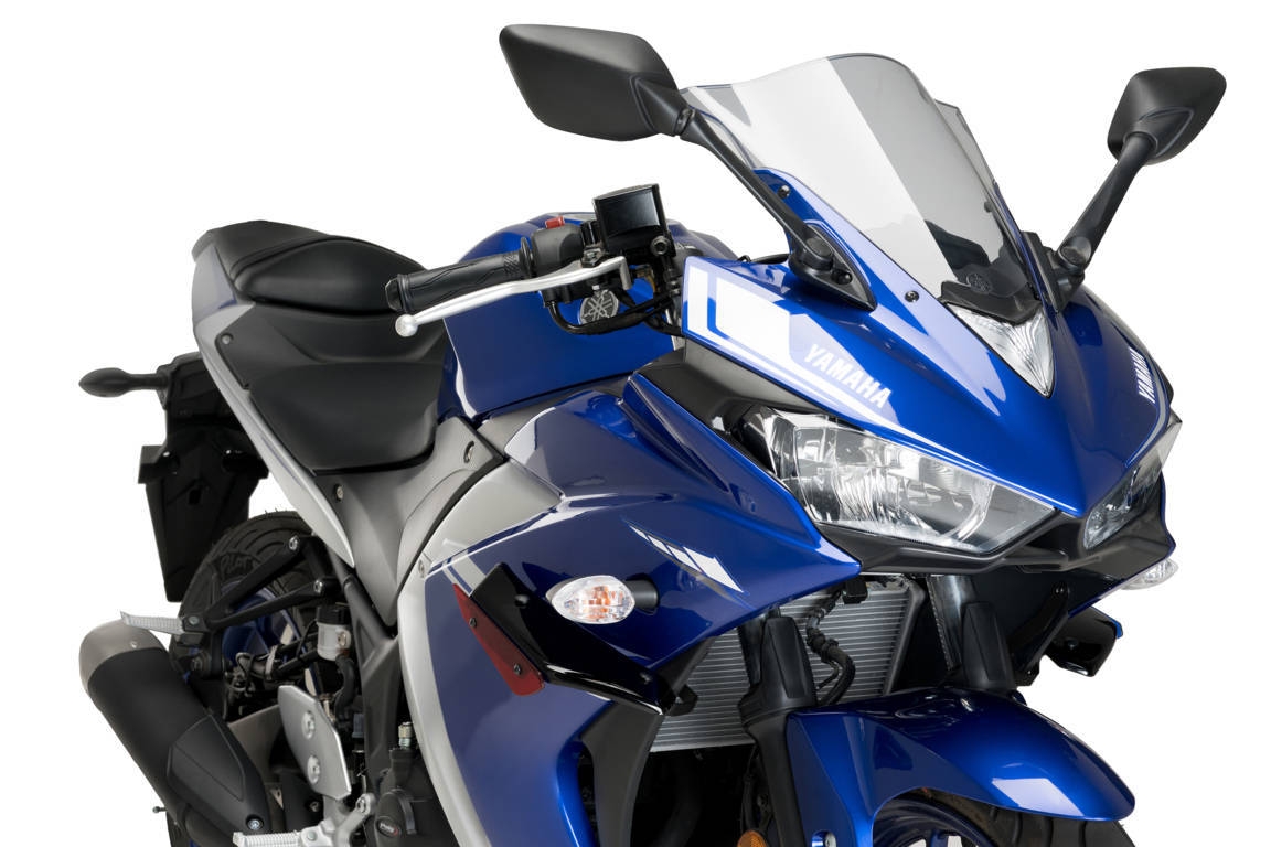 Alerones laterales Downforce Puig 3171R Yamaha YZF-R3 2015-2018