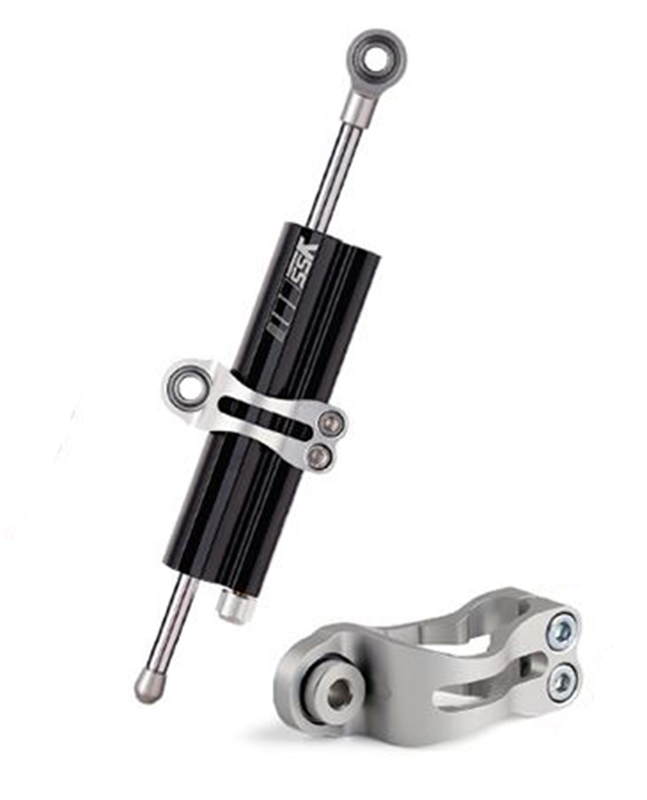 Amortiguador de dirección YSS  EG188-150C-01-8-X Negro Top Line Clamb A
