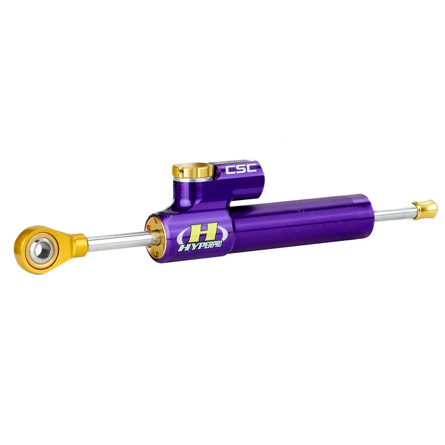 Amortiguador dirección Hyperpro DS-140P-NL1 Morado lineal 140mm Aprilia RS 250 1995-1997