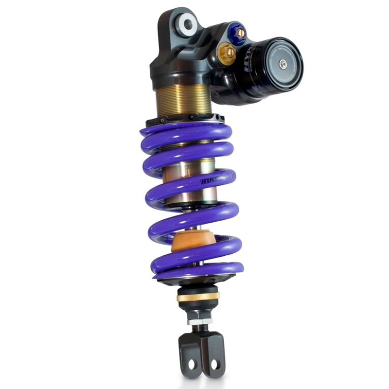 Amortiguador trasero Hyperpro KA10-3AA-H 46mm ajustable con depósito integrado Morado Kawasaki ZX 10 R 2004 2005