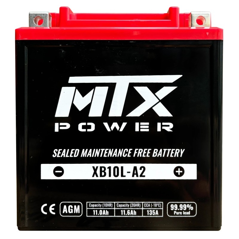 Batería MTX Power XB10L-A2 MF AGM