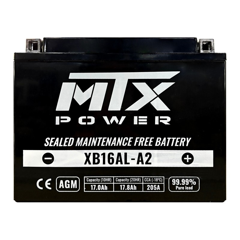 Batería MTX Power XB16AL-A2 MF AGM