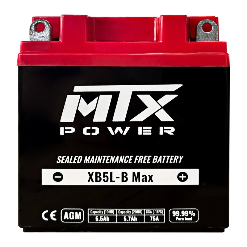 Batería MTX Power XB5L-B Max MF AGM
