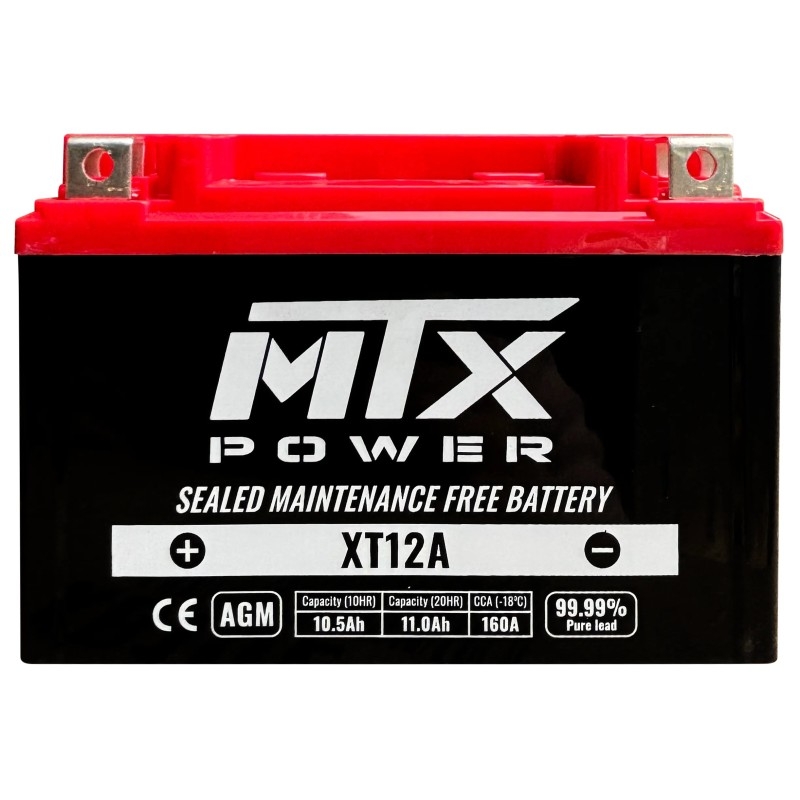 Batería MTX Power XT12A MF AGM