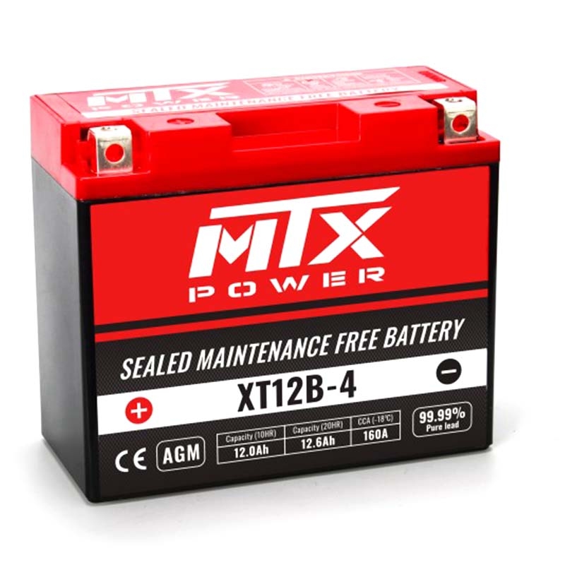 Batería MTX Power XT12B-4 MF AGM