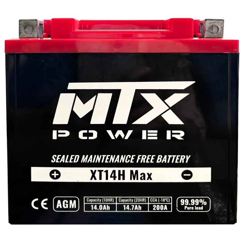 Batería MTX Power XT14H Max MF AGM