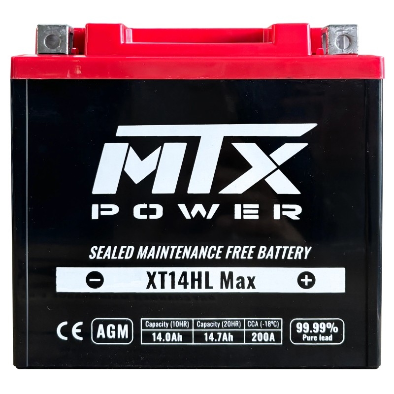 Batería MTX Power XT14HL Max MF AGM