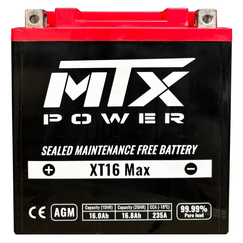 Batería MTX Power XT16 Max MF AGM