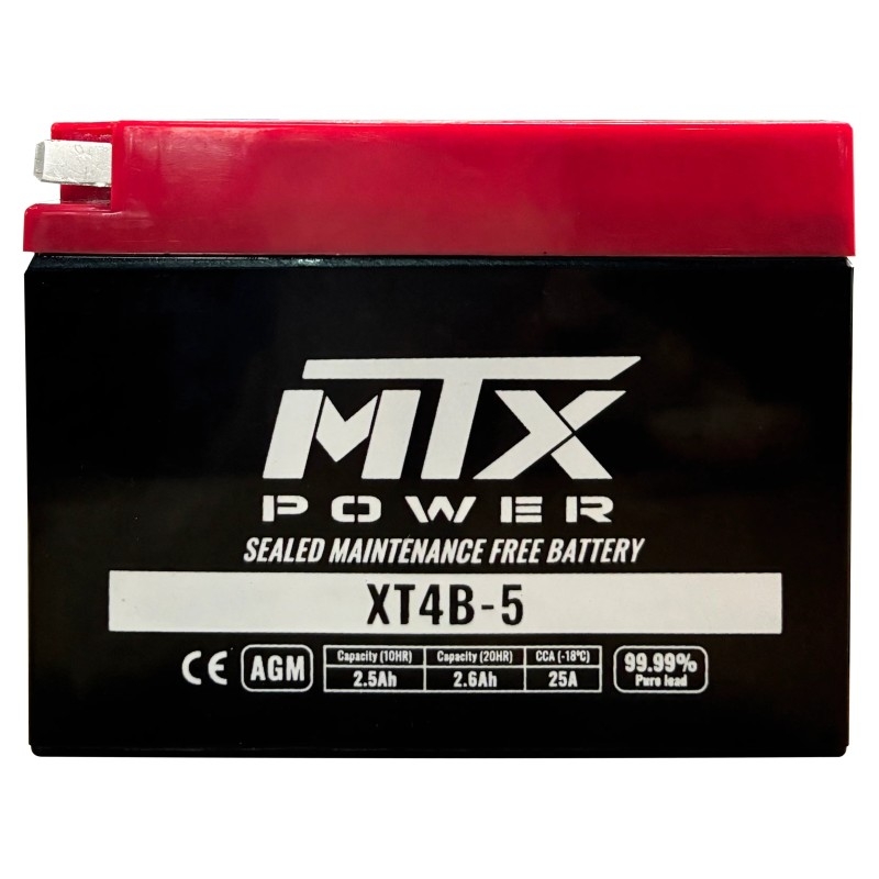 Batería MTX Power XT4B-5 MF AGM