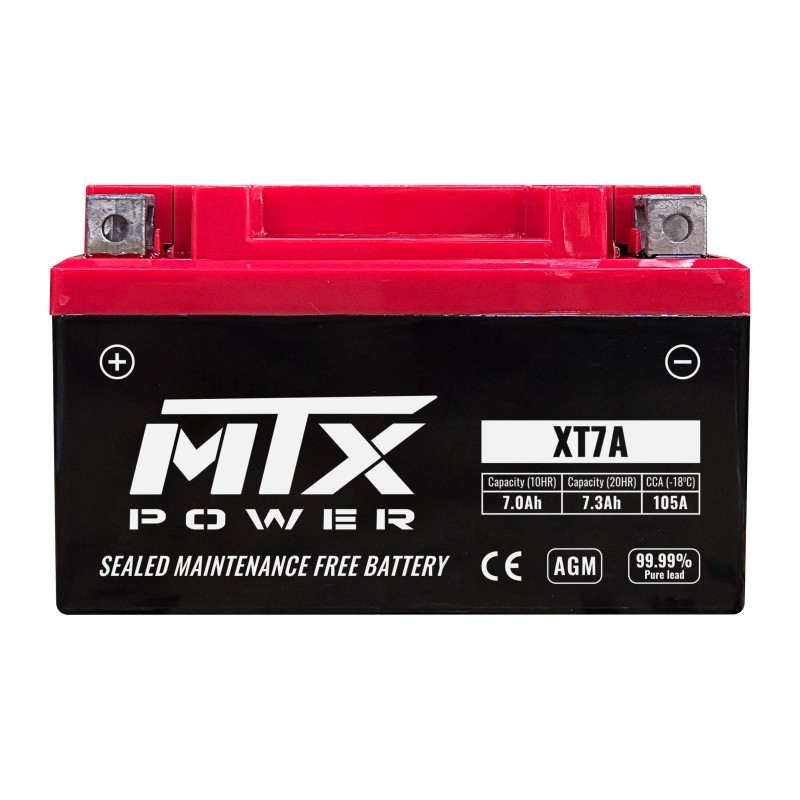 Batería MTX Power XT7A MF AGM