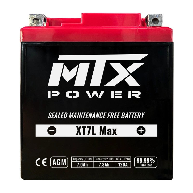 Batería MTX Power XT7L Max MF AGM