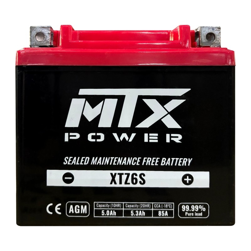 Batería MTX Power XTZ6S MF AGM