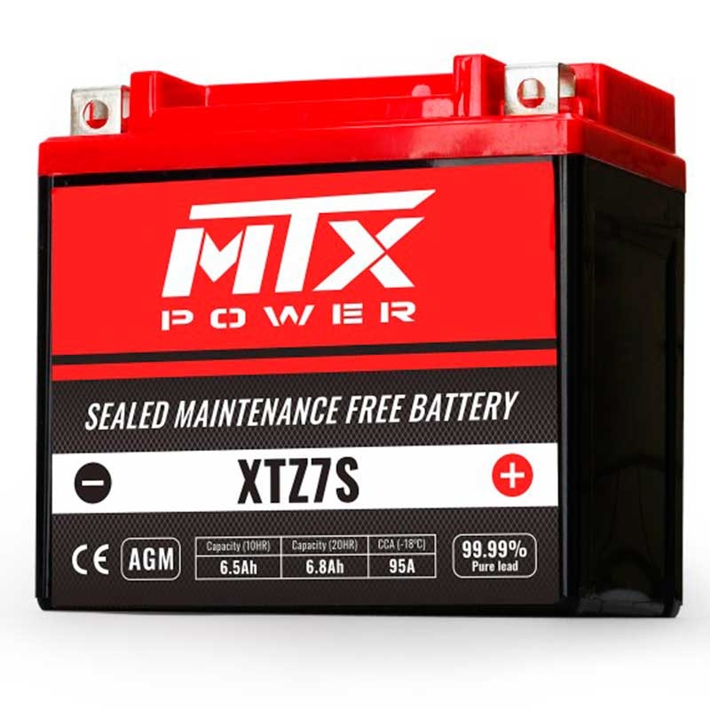 Batería MTX Power XTZ7S MF AGM