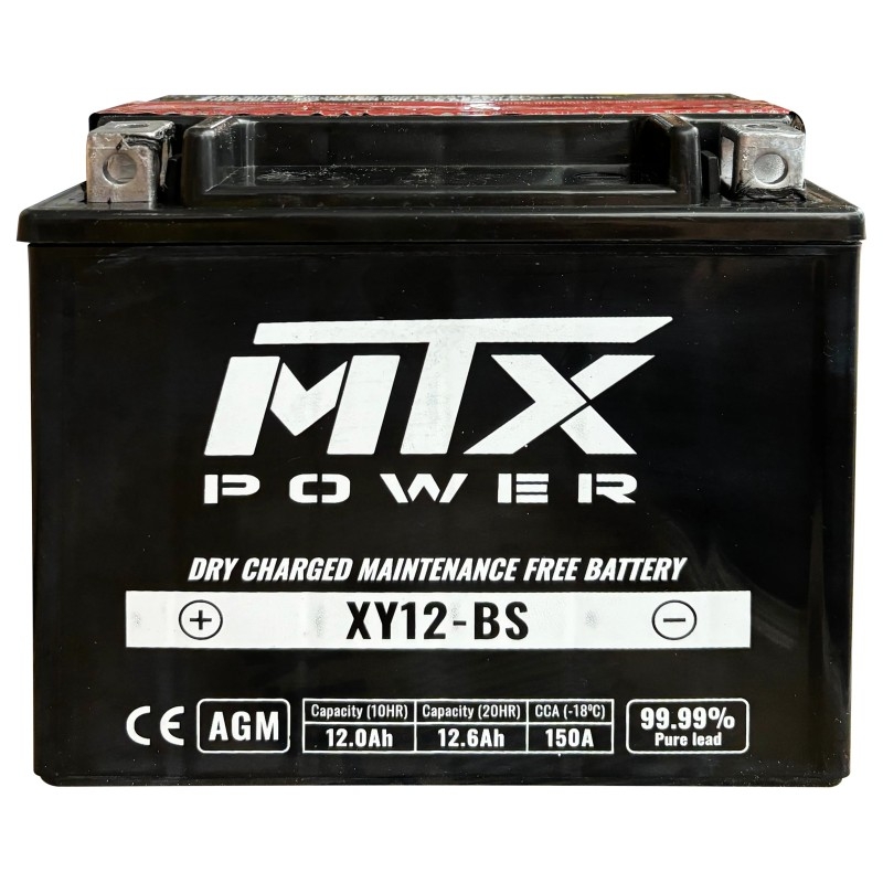 Batería MTX Power XY12-BS XY AGM