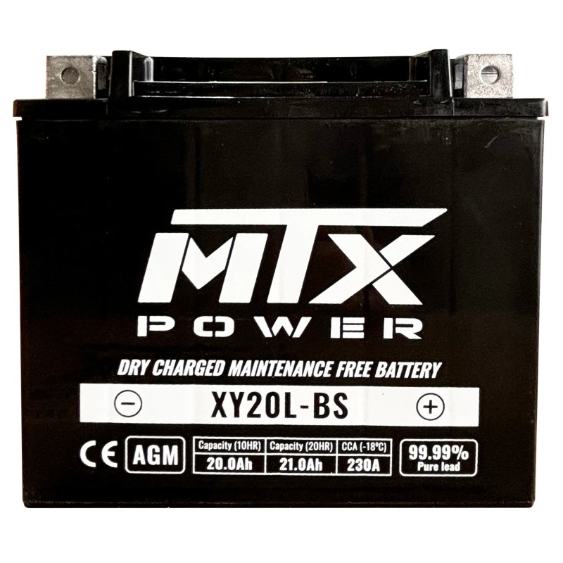Batería MTX Power XY20L-BS XY AGM