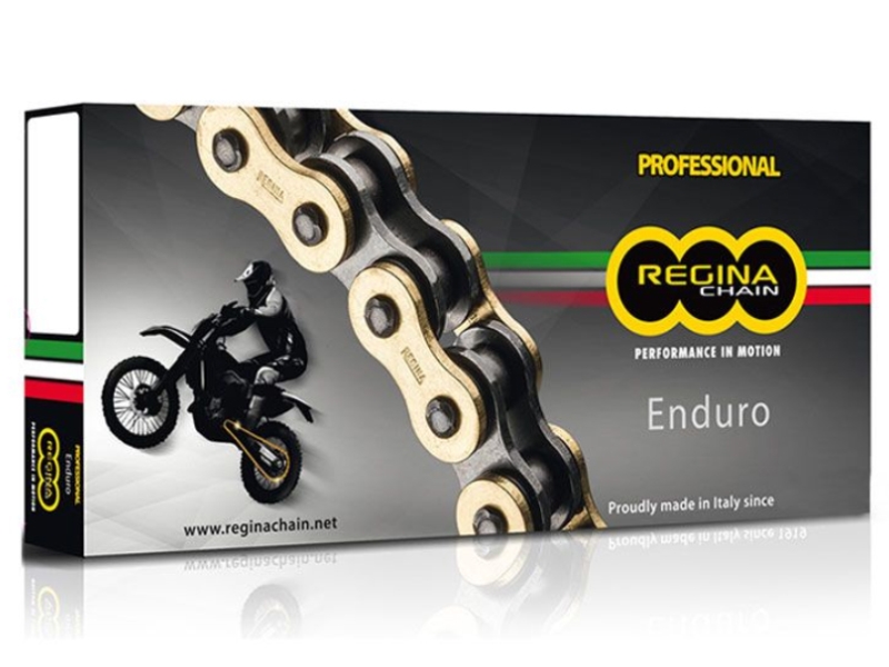 Cadena Regina 428 Enduro 130 Pasos 126ORN/006