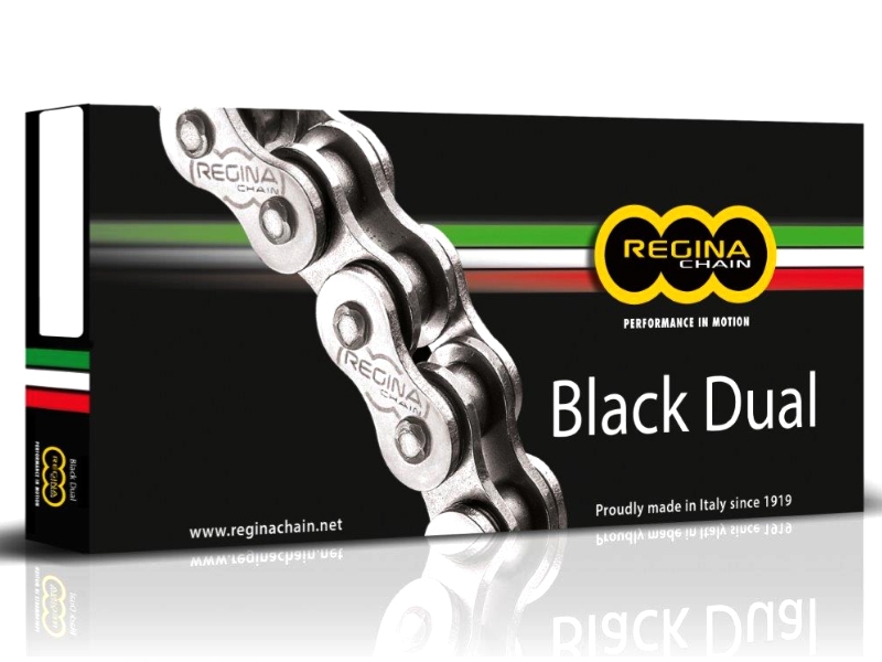 Cadena Regina 520 ZRA Black Dual 122 Pasos (135ZRA) CL+PL