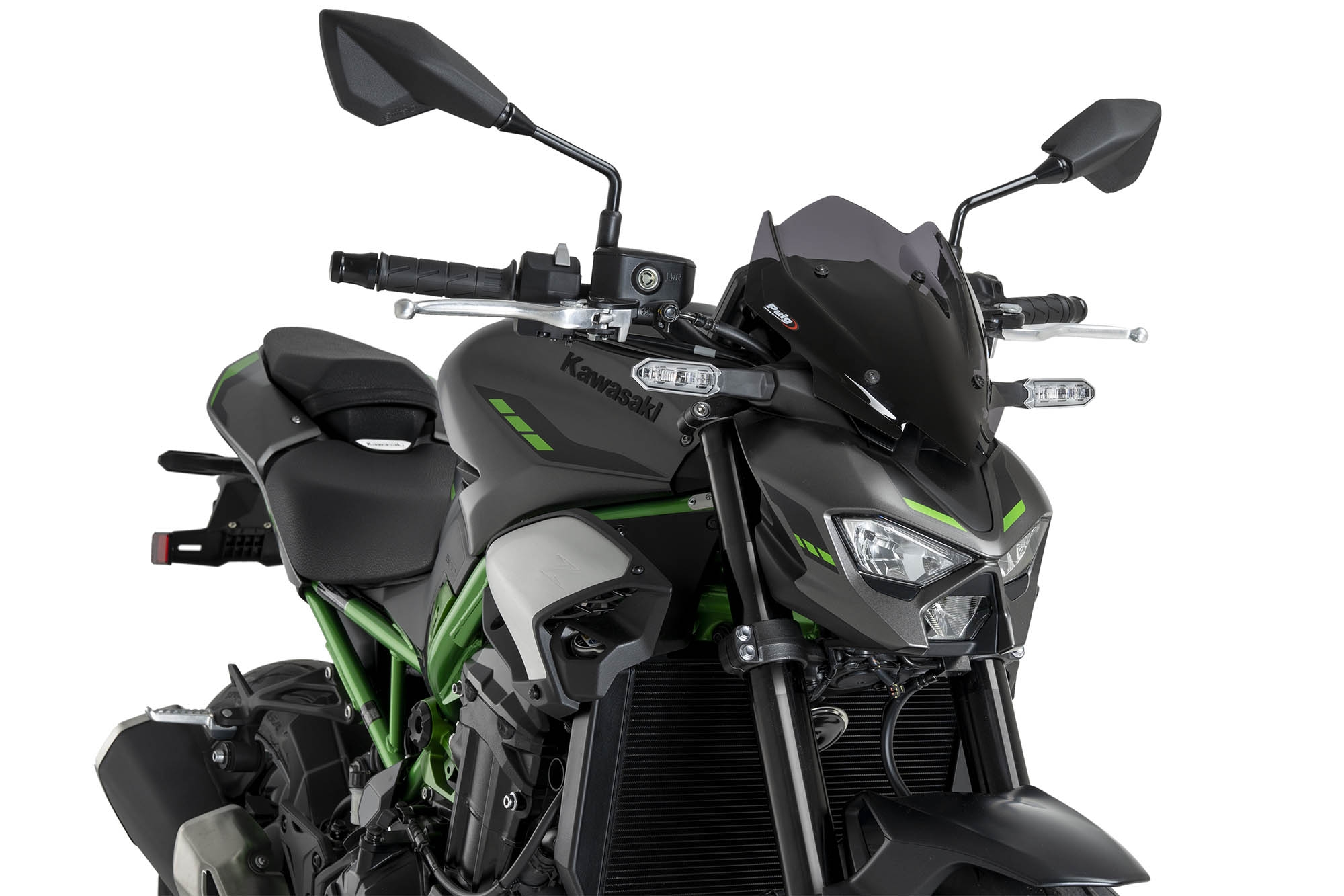 Carenabris Naked New Generation Sport Puig 22439F Kawasaki Z900 2025 Ahumado Oscuro
