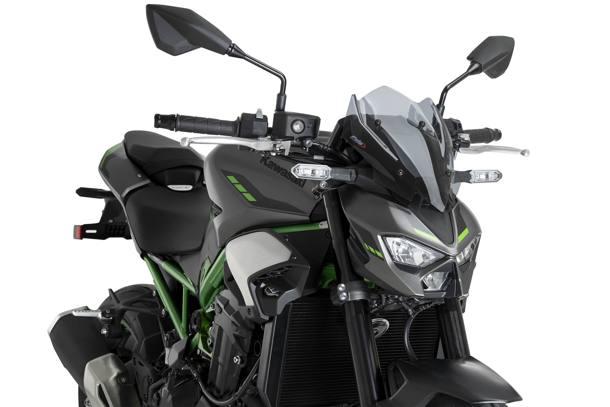 Carenabris Naked New Generation Sport Puig 22439H Kawasaki Z900 2025 Ahumado Claro