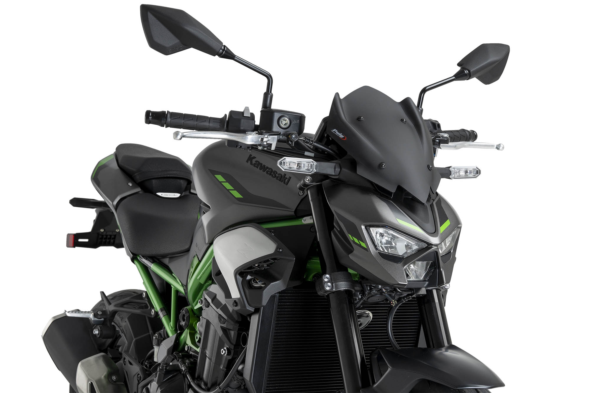 Carenabris Naked New Generation Sport Puig 22439J Kawasaki Z900 2025 Negro Mate