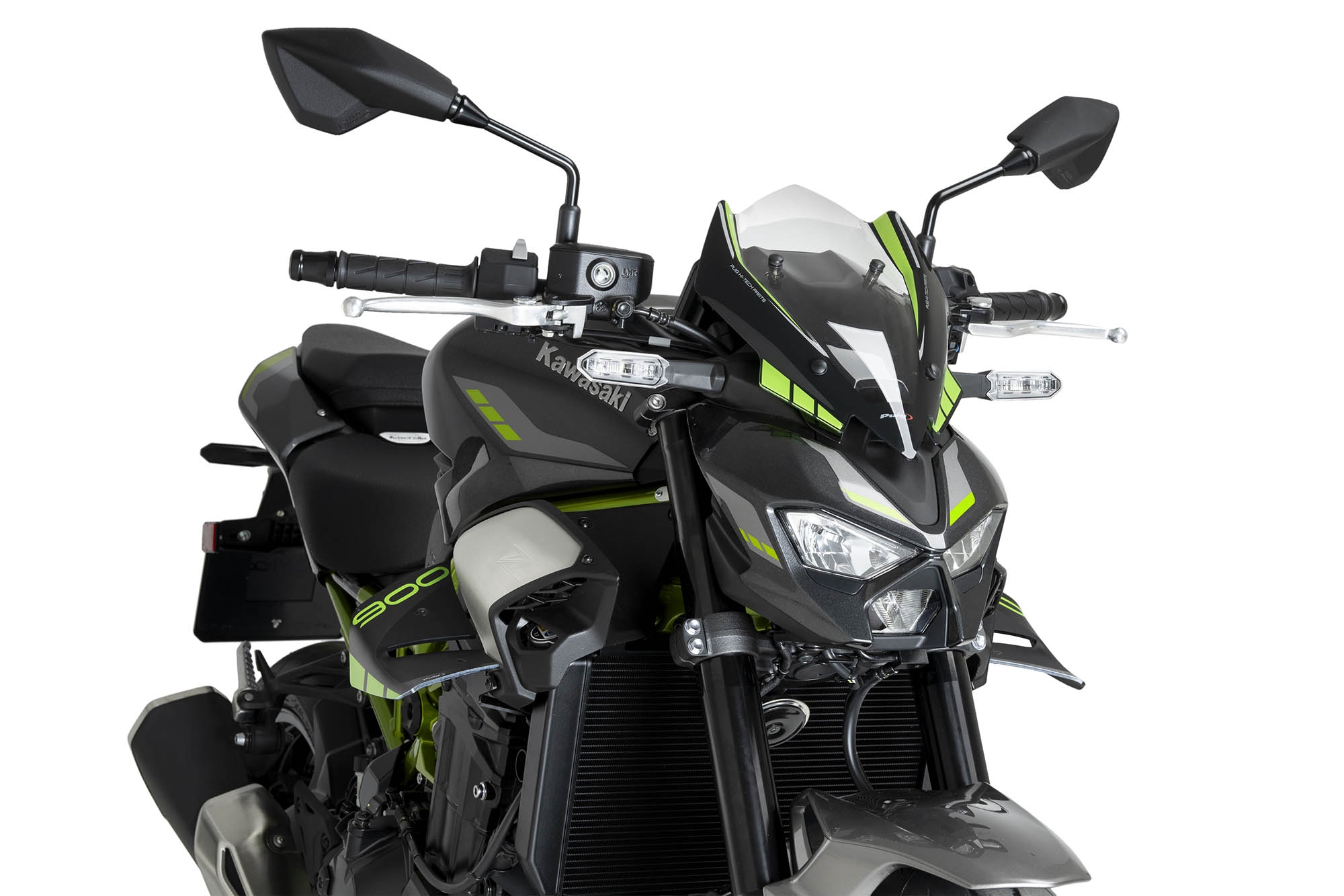 Carenabris Naked New Generation Sport Puig 22439S Kawasaki Z900 2025 Graphics