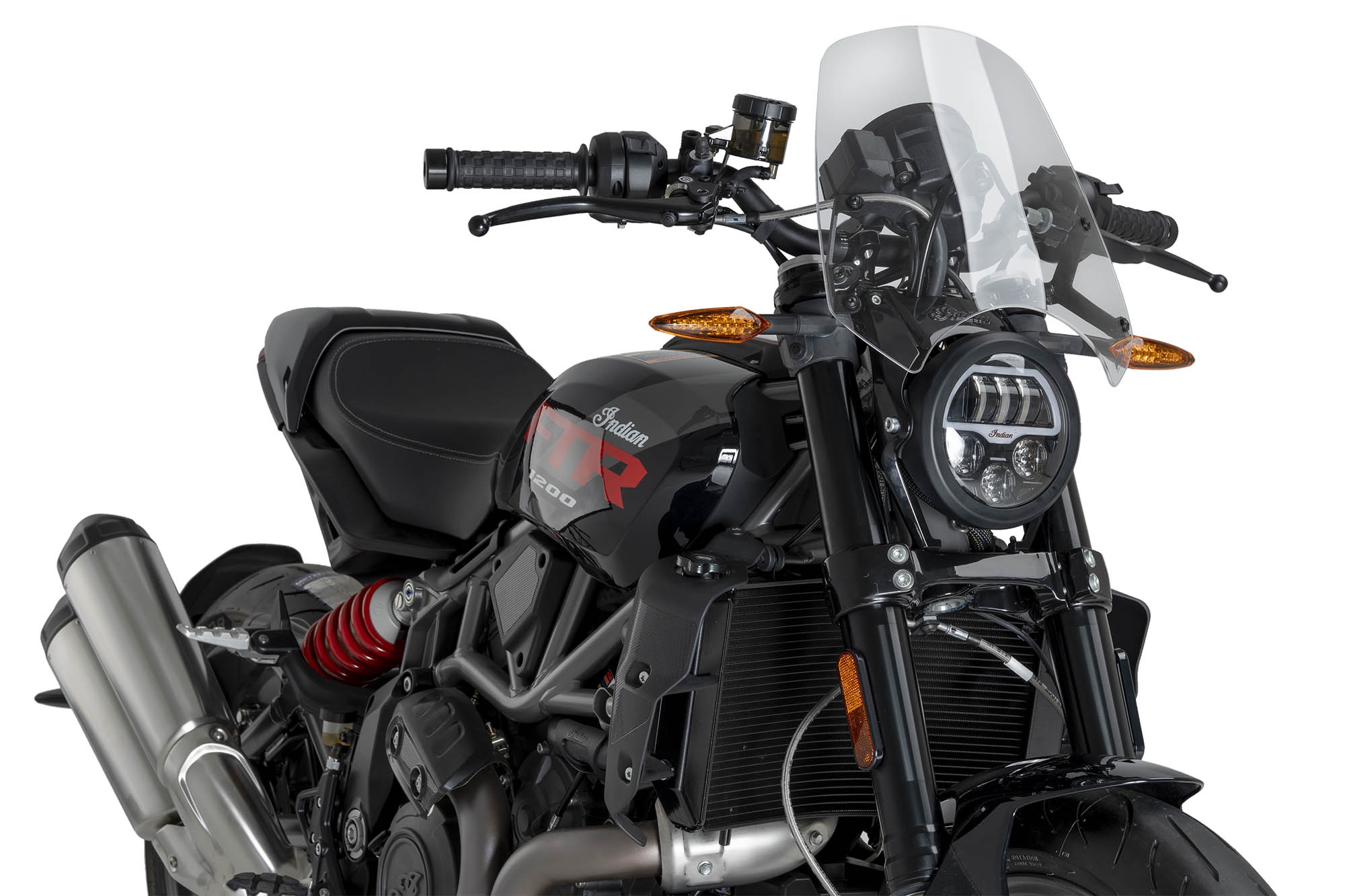 Carenabris New Generation Sport Puig 22348W Indian FTR 1200 2019-2025 Transparente