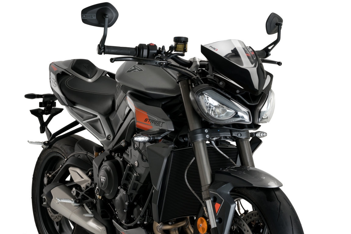 Carenabris Puig 21592W Naked New Generation Sport Triumph Street Triple 765 RS 2023-2024