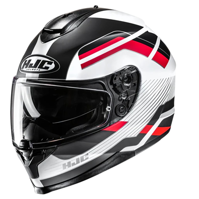 Hjc C10 Casco De Moto Integral HJC C70N Belis MC21 Blanco-azul
