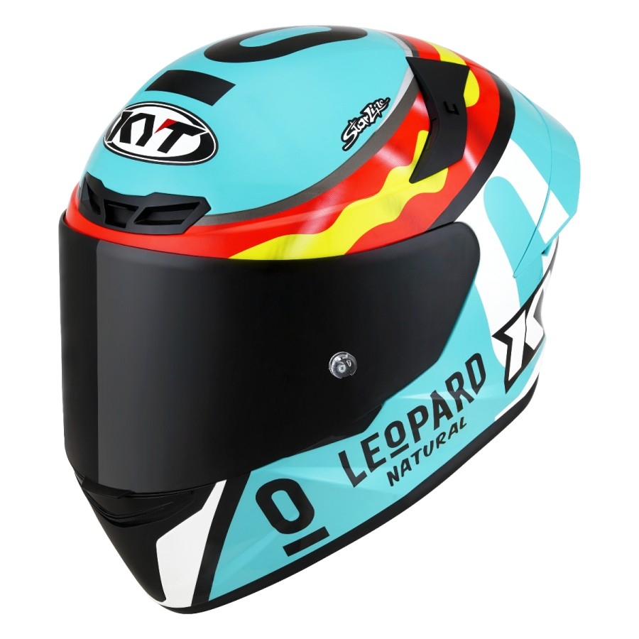 manejo Elemental Interior Casco Kyt TT Course Leopard Replica Spaniard