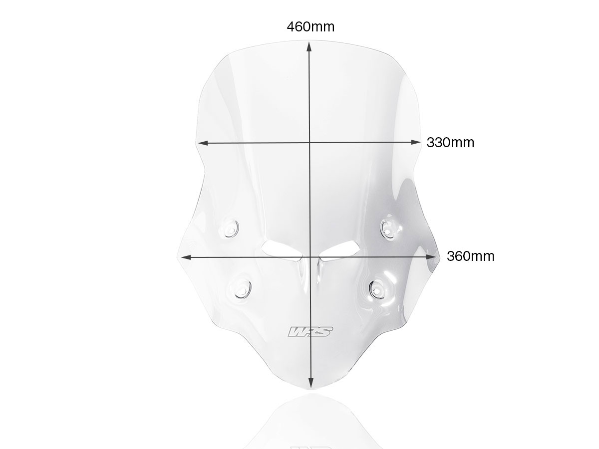Cúpula Touring WRS HO043T Honda CB 500 X 2016-2024 Transparente