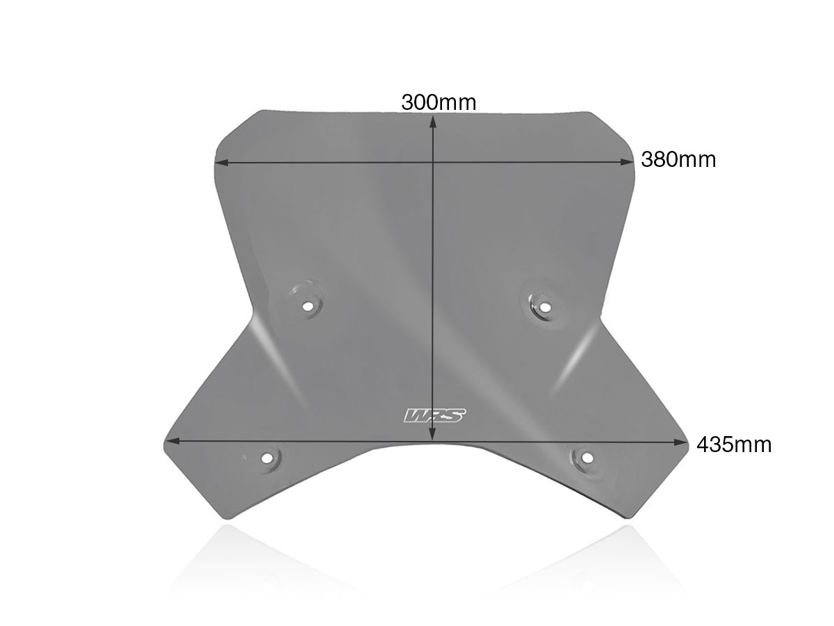 Cúpula Touring WRS KT009FS KTM Super Adventure 1290 2021-2024 Ahumado Oscuro