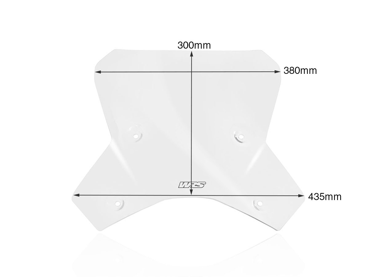 Cúpula Touring WRS KT009T KTM Super Adventure 1290 2021-2024 Transparente