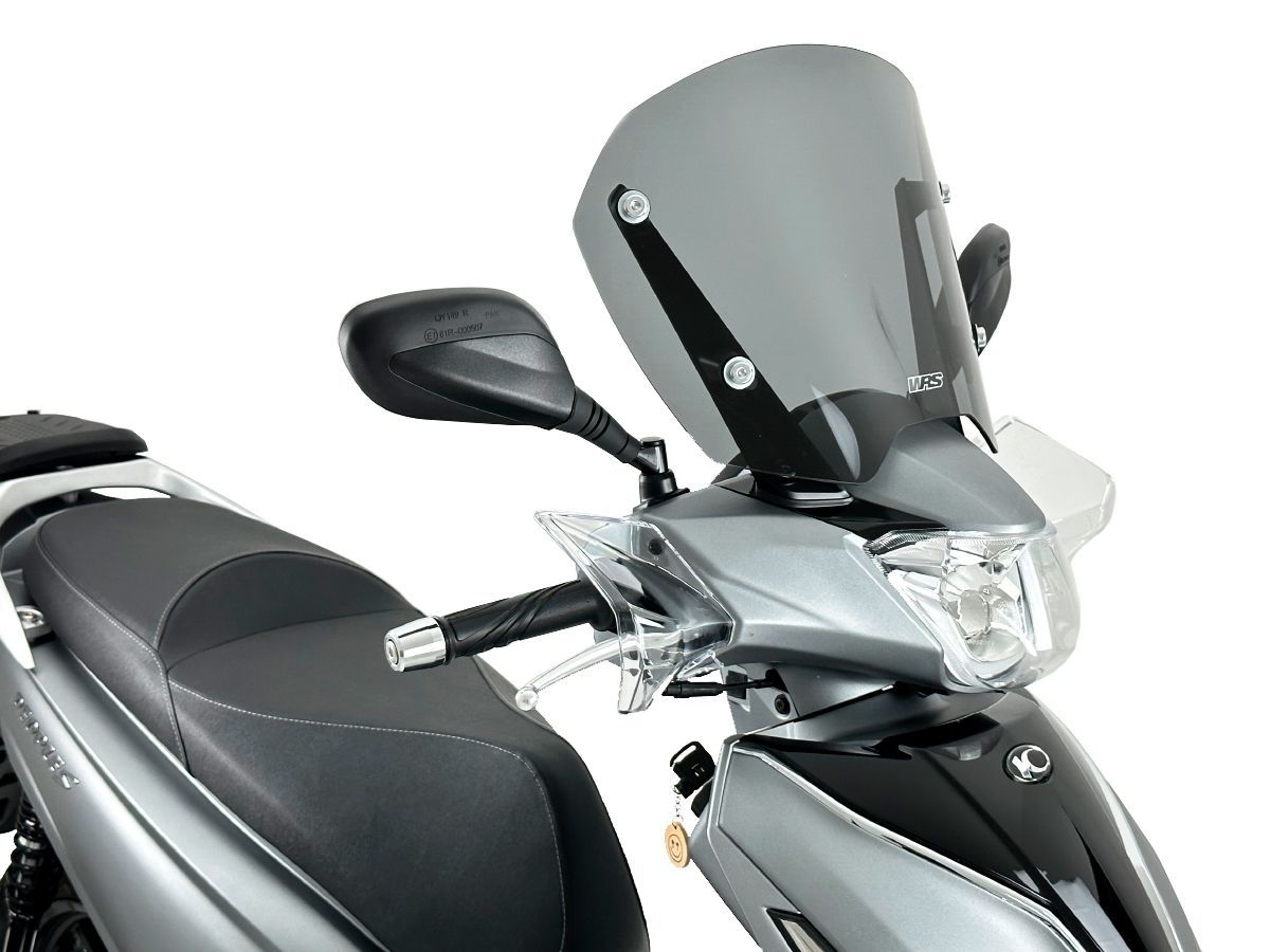 Cúpula Touring WRS KY002FS Kymco People 125 S 2018-2024 Ahumado Oscuro