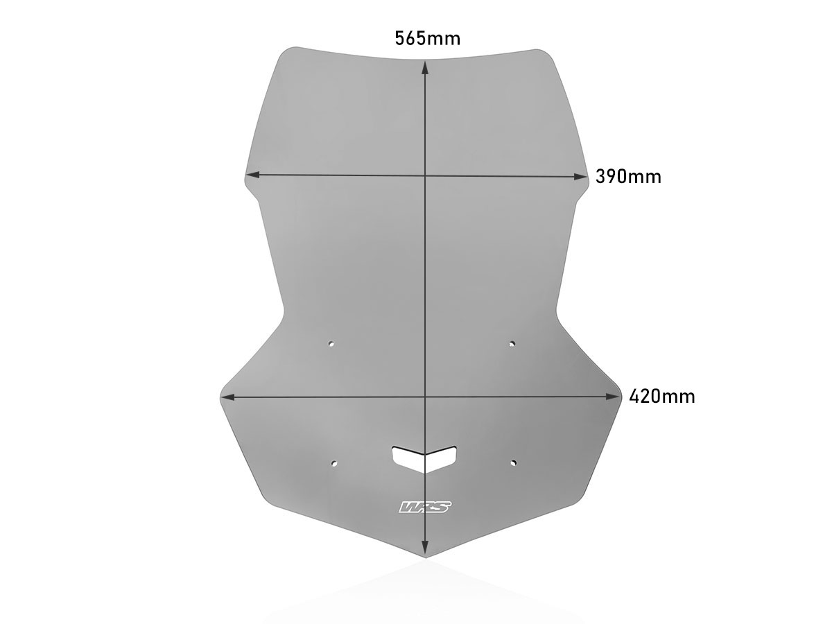 Cúpula Touring WRS YA025F Yamaha MT 10 2016-2021 Ahumado