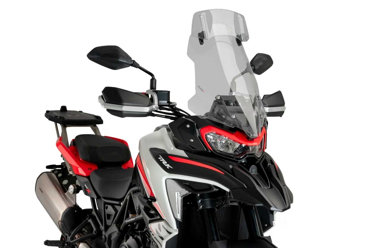Cupula Touring con visera Puig 22586H Benelli TRK 702-X 2025