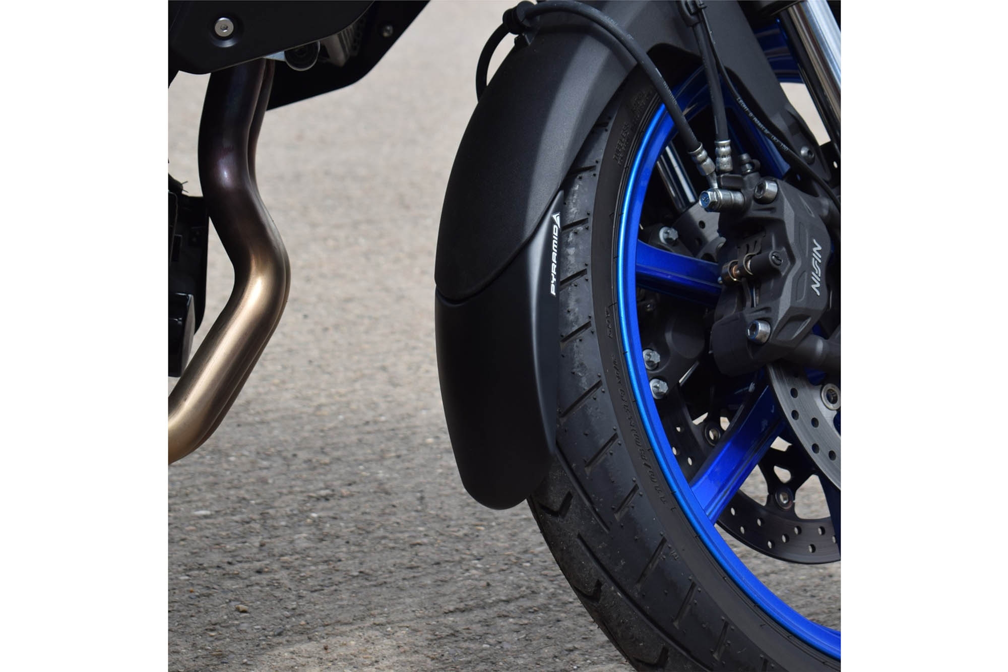 Faldon guardabarros delantero Puig 22177N Suzuki V-STROM 800 R Negro